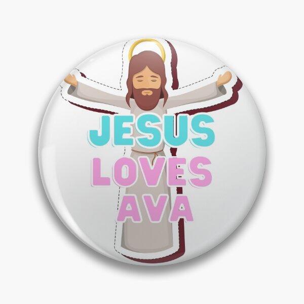 Item preview, Jesus Loves Ava designed and sold by Sheen-designs.