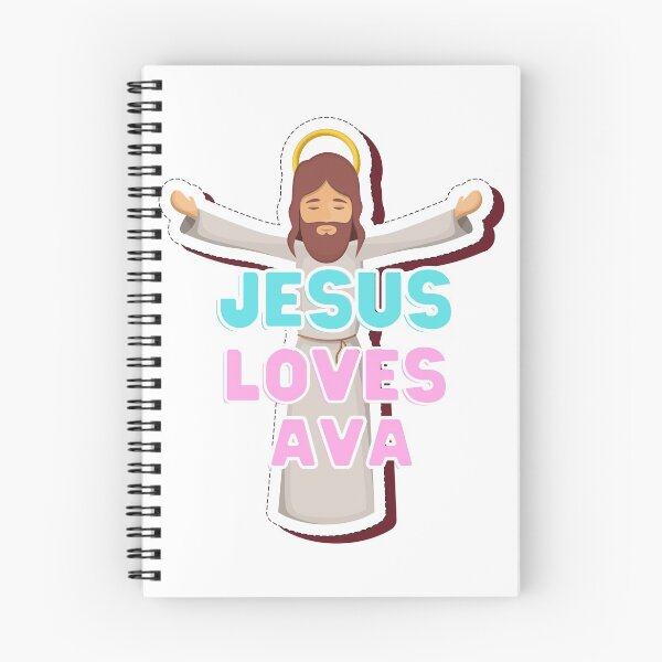 Item preview, Jesus Loves Ava designed and sold by Sheen-designs.