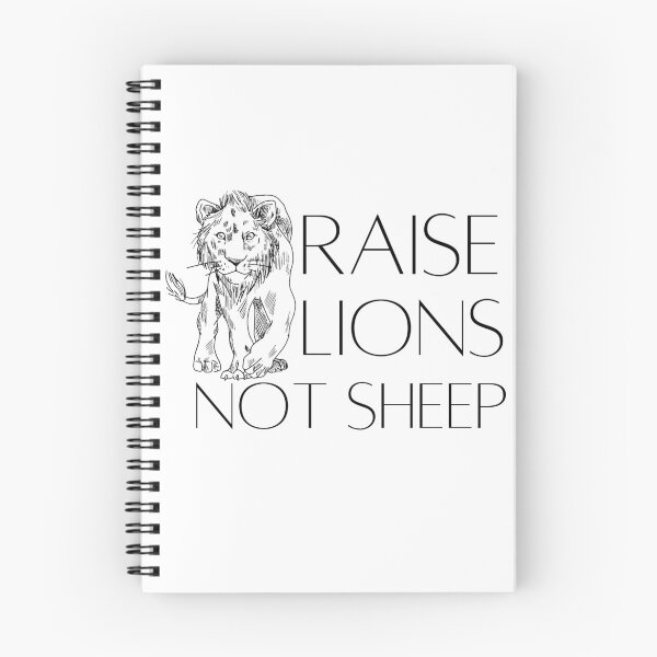 Item preview, Raise Lions Not Sheep Design 8 designed and sold by SweetAndSpice.