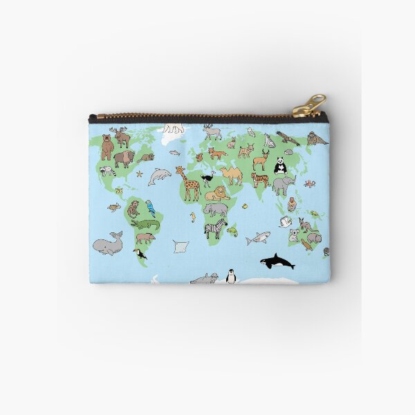 Item preview, Animal Worldmap designed and sold by abroadland.