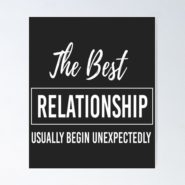 Item preview, Relationships Usually Begins Unexpectedly designed and sold by Open Shop.