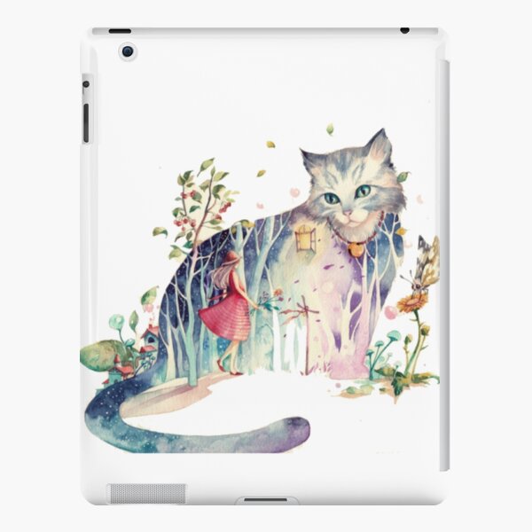 Cute Cat iPad Case & Skin for Sale by Priscila Mendes