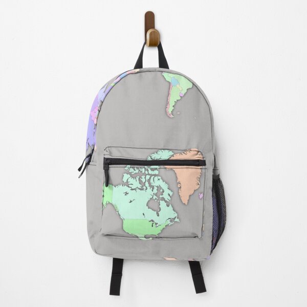 Item preview, colorful map of the world countries with international boundary designed and sold by mashmosh.