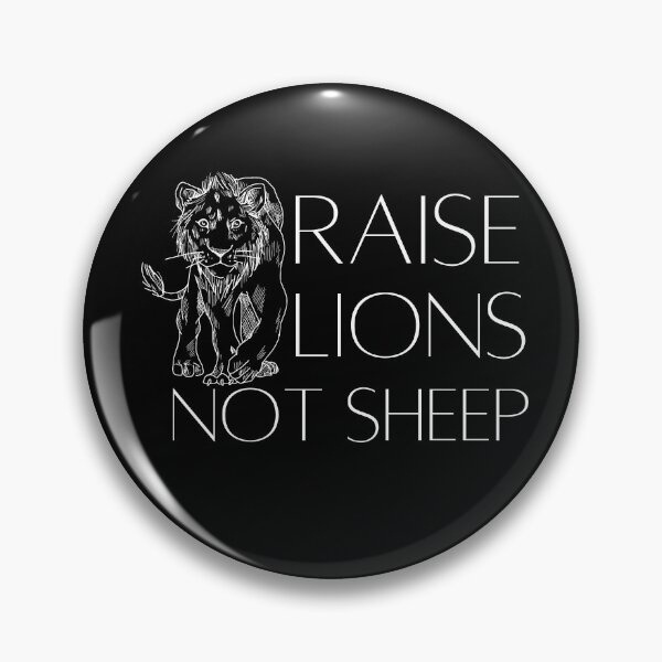 Item preview, Raise Lions Not Sheep Design 9 designed and sold by SweetAndSpice.