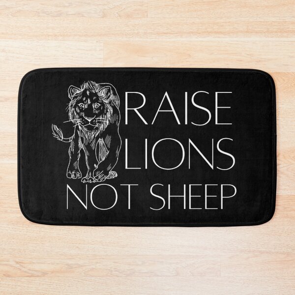 Item preview, Raise Lions Not Sheep Design 9 designed and sold by SweetAndSpice.