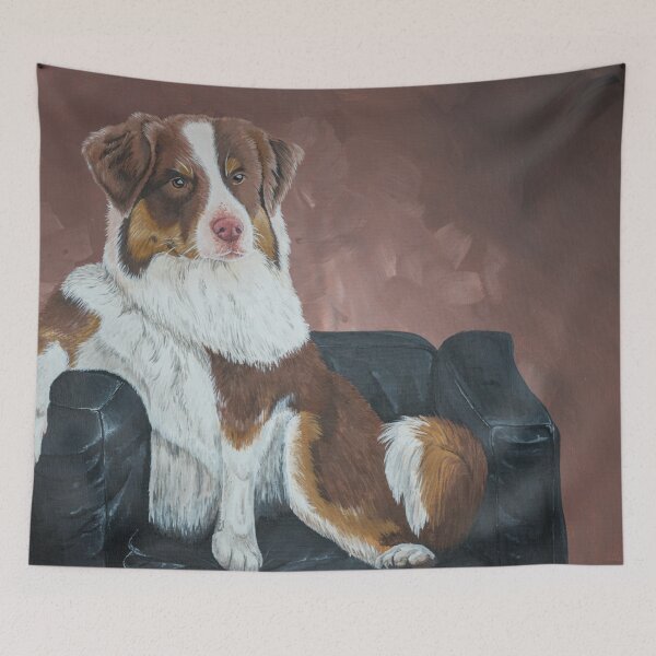Item preview, Dog Portrait - Dog Portrait - Animal Art Painting designed and sold by KanisLupus.