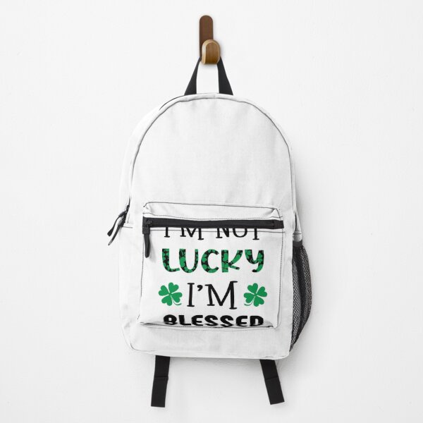 Item preview, I'm Not Lucky I'm Blessed designed and sold by NSTeeDesign.