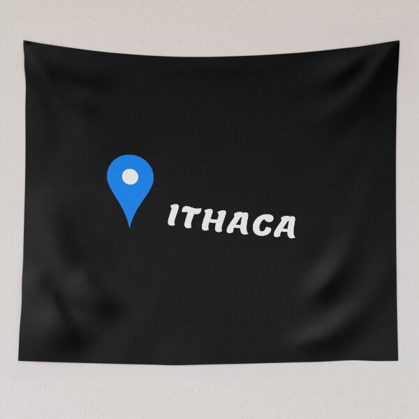 Artikelvorschau, Ithaca City entworfen und verkauft von DOKU_TEAM SHIRT.