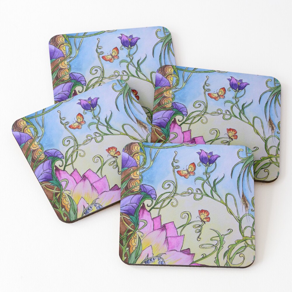 Item preview, Coasters (Set of 4) designed and sold by PowderEva.