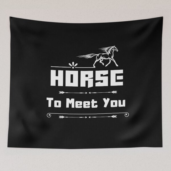 Item preview, HORSE TO MEET YOU designed and sold by artlaila.