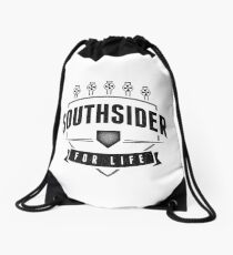 Southsider for Life (light) Drawstring Bag