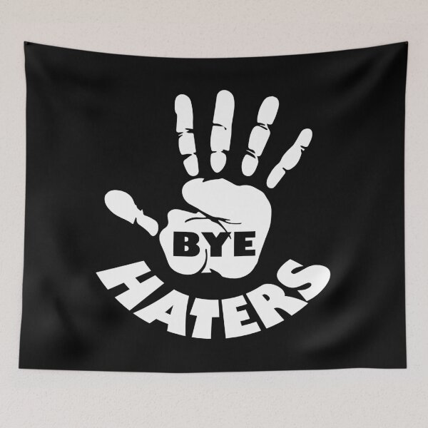 Item preview, Copy of Bye haters (White color) designed and sold by SpiliVili.