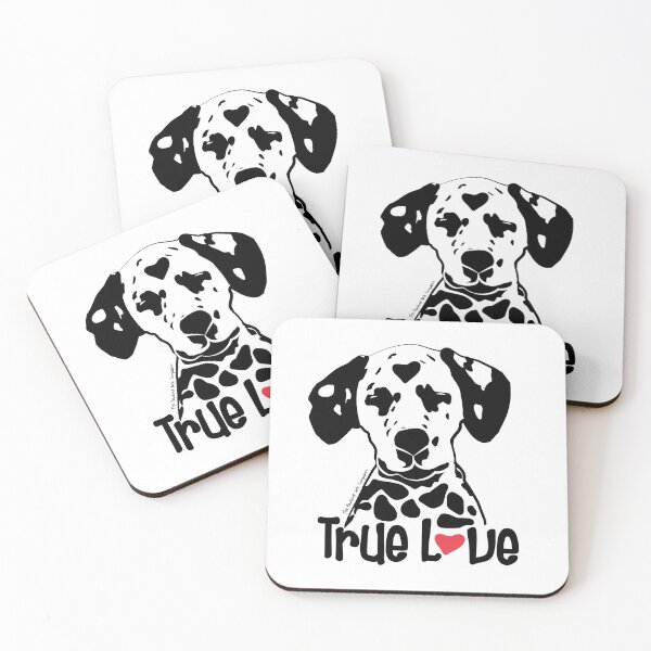 Item preview, True Love Dalmatian Print designed and sold by Woofleys&Co.