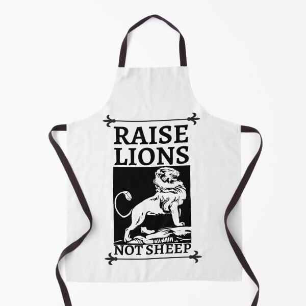 Item preview, Raise Lions Not Sheep Design 10 designed and sold by SweetAndSpice.