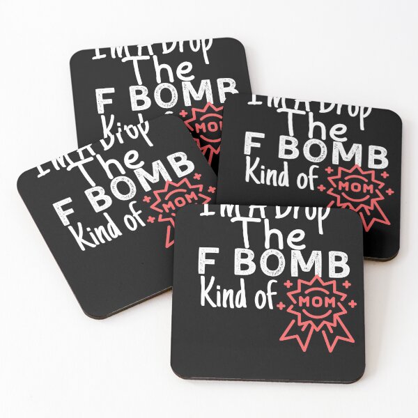 Item preview, I'm A Drop The F Bomb Kind of Mom Funny Shirts For Mom Moms Who Cuss Funny Mom Tshirts Inappropriate Sayings Mother Gifts designed and sold by PIXEcompany.
