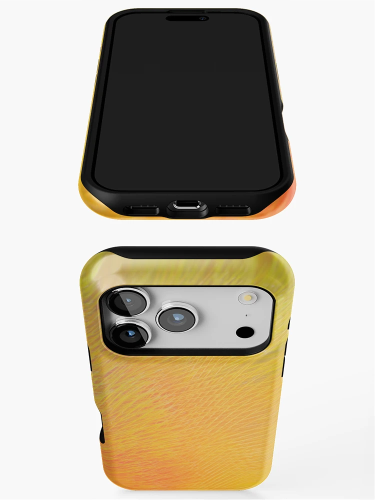 Thumbnail 3 of 4, iPhone Case, Colorful Feather Pattern designed and sold by JTS STORE.