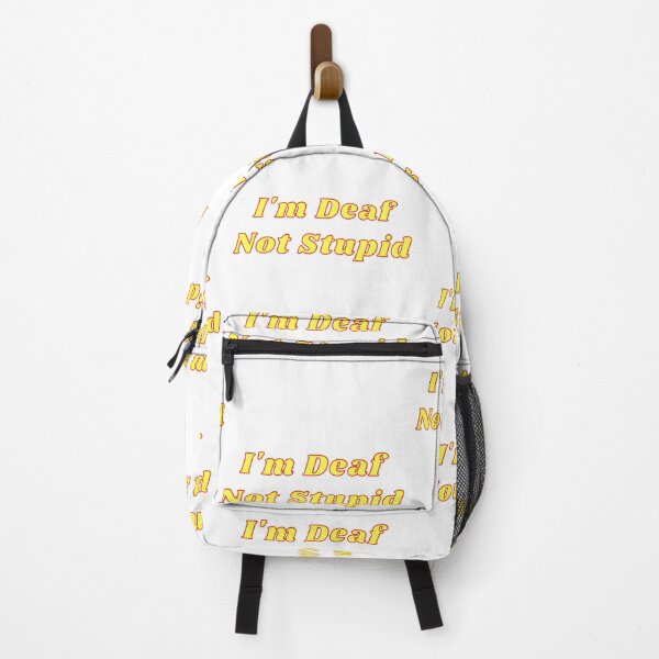 Item preview, Im Deaf, Not Stupid designed and sold by HRVY Clarke.
