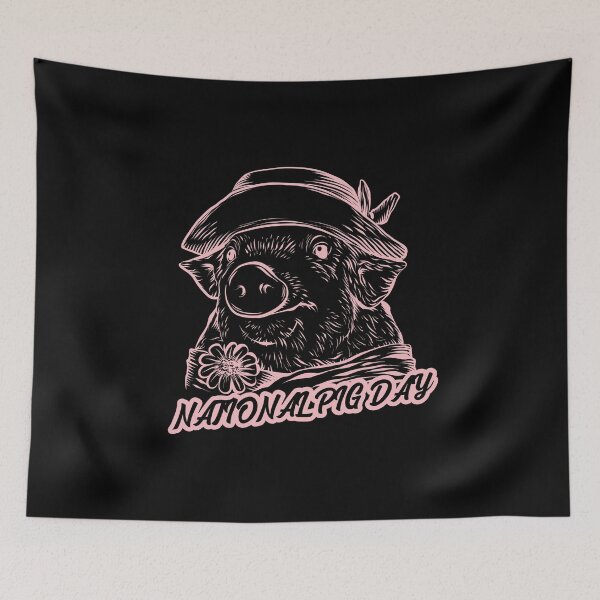 Item preview, National Pig Day designed and sold by Happy-PrintZ.
