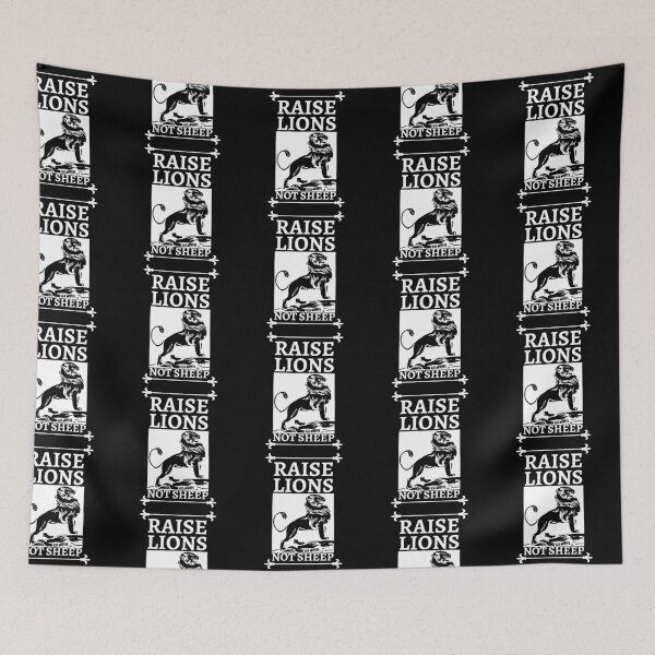 Item preview, Raise Lions Not Sheep Design 11 designed and sold by SweetAndSpice.