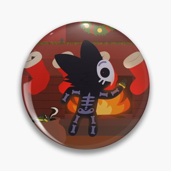 Item preview, Skullcat Christmas designed and sold by Skullman777.