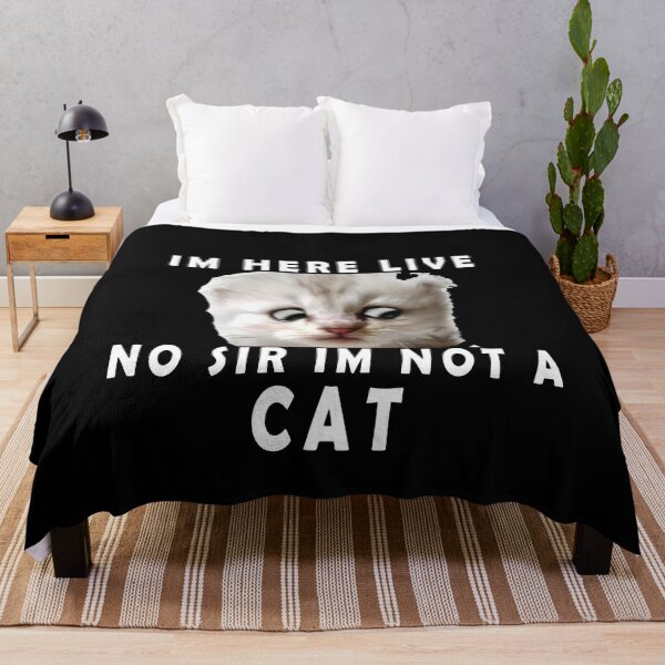 Item preview, I'm here live, I'm not a cat designed and sold by Hamadax.