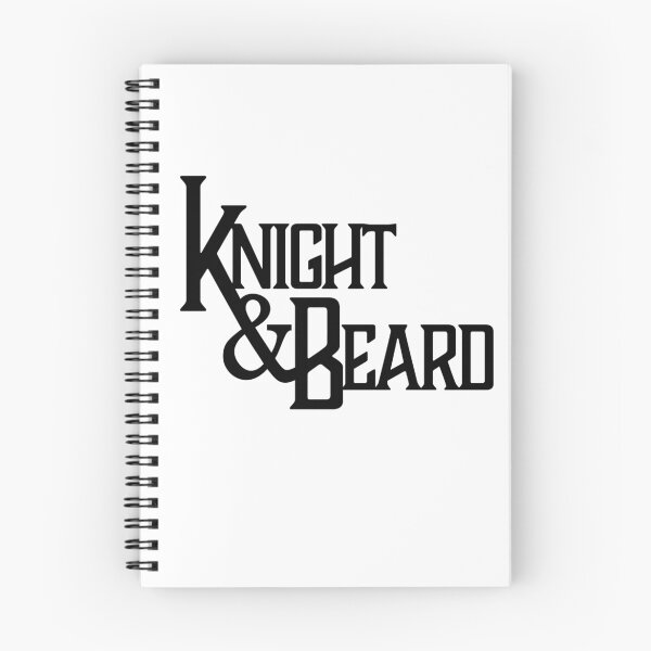 Item preview, Knight and Beard Logo - Black designed and sold by knightandbeard.