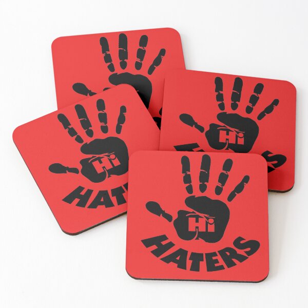 Item preview, Hi haters (black color) designed and sold by SpiliVili.
