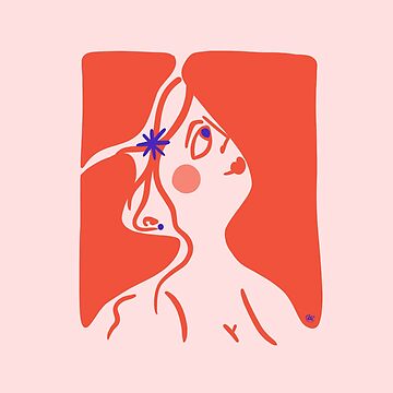 Aperçu de l'œuvre portrait de femme inspirée de Isabelle Gatzler