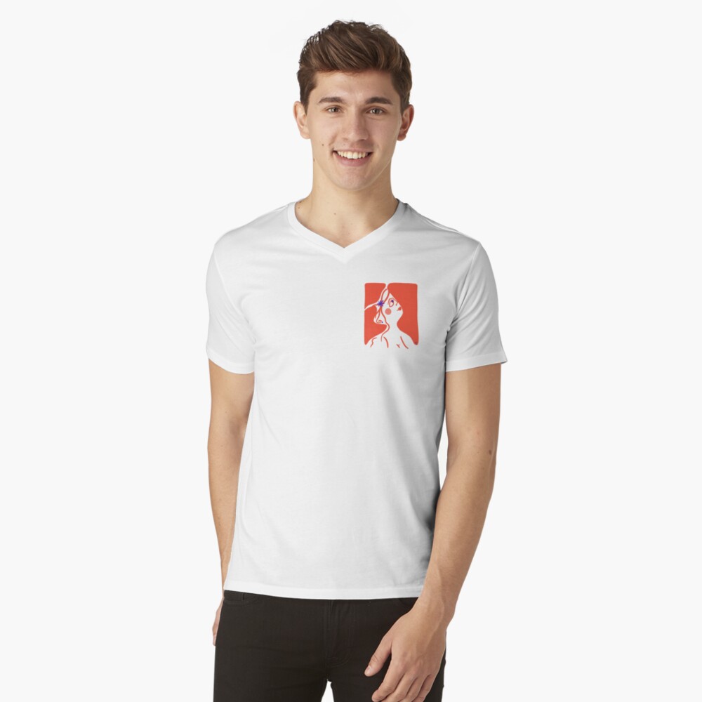 Aperçu de l'œuvre T-shirt col V créée et vendue par igatzler.