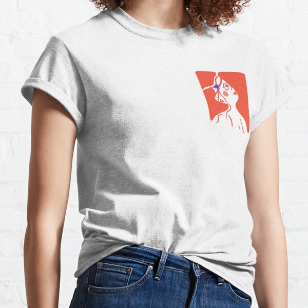 portrait de femme inspirée T-shirt classique