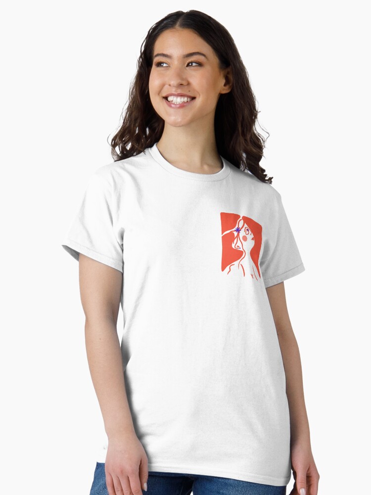 Aperçu 2 sur 7. T-shirt classique avec l'œuvre portrait de femme inspirée créée et vendue par igatzler.