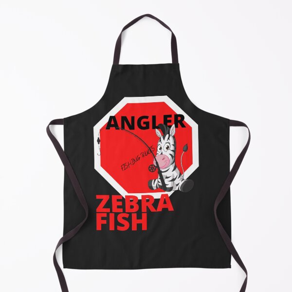 Item preview, ZEBRA FISH, ANGLER, FISHING, ZEBRA, designed and sold by R B Chrystal.