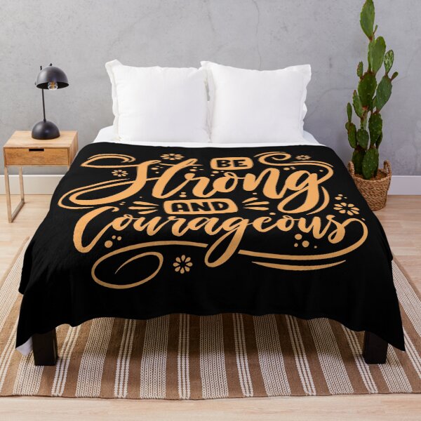 Item preview, be Strong and Courageous designed and sold by alekovic.