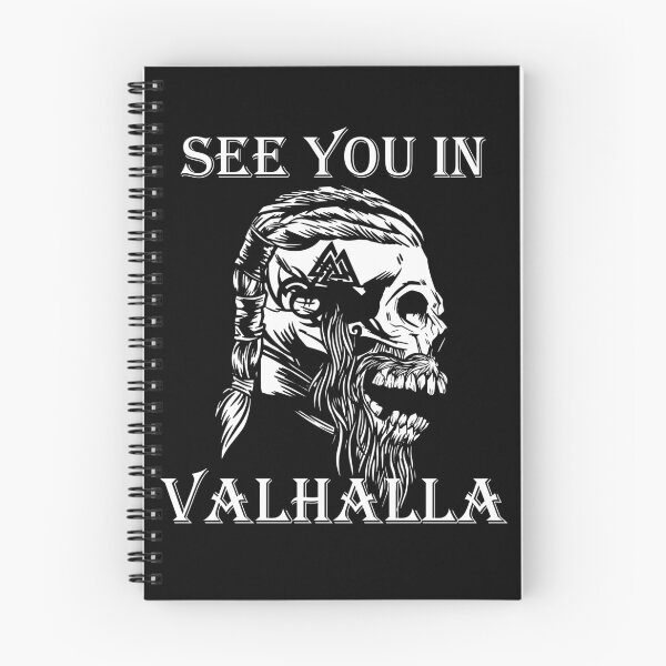 Item preview, Viking T-shirt See you in Valhalla Odin designed and sold by ausgefuchst.
