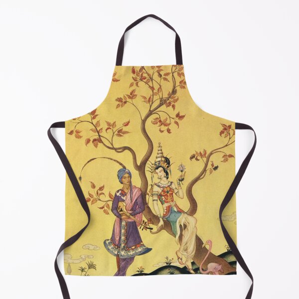 Aperçu de l'œuvre  Oriental Prince and Princess  - virginia frances sterret fantasy artwork créée et vendue par Vintage Designs +.