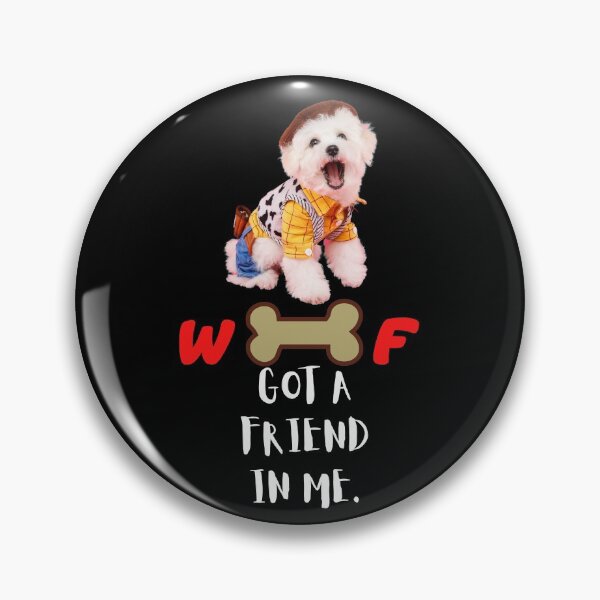 Artikelvorschau, Woof hat einen Freund in mir entworfen und verkauft von K9Lovers.