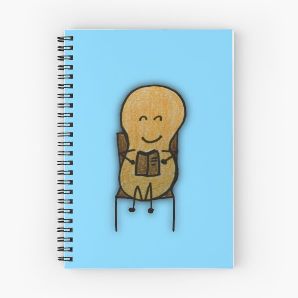 Item preview, Peanut Man Reading a Book designed and sold by AcaplaDesigns.