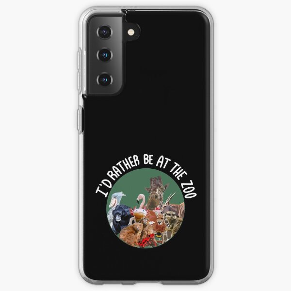 Id rather be at the zoo Samsung Galaxy Soft Case