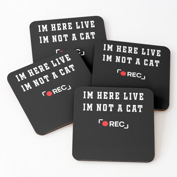 Item preview, I'm here live, I'm not a cat designed and sold by Hamadax.