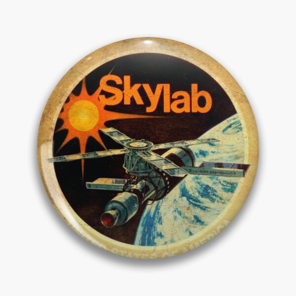 Item preview, vintage Skylab program insignia designed and sold by trendistudio.