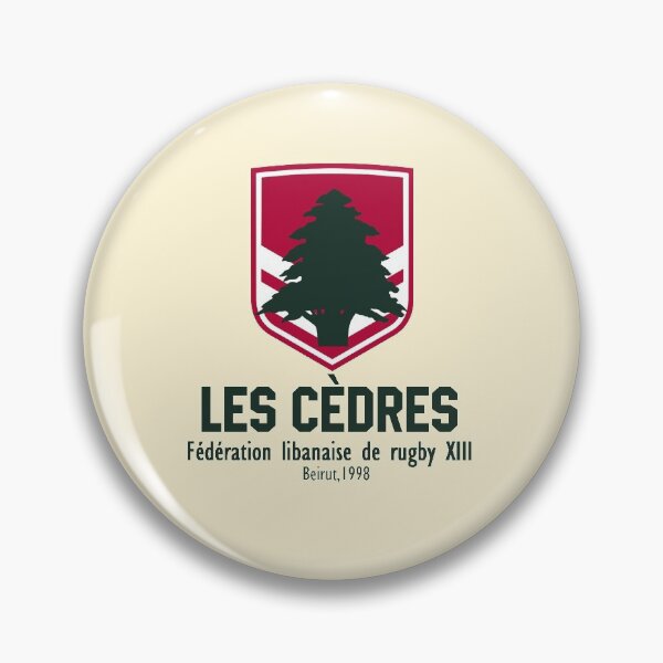 Item preview, Les Cedres Cedars Libanese Lebanon Lebanon Rugby League XIII French designed and sold by GarciaPayan.