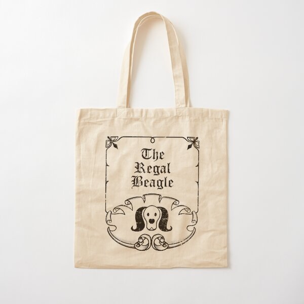 The Regal Beagle Pop Culture Fictional Bub Crest Cotton Tote Bag
