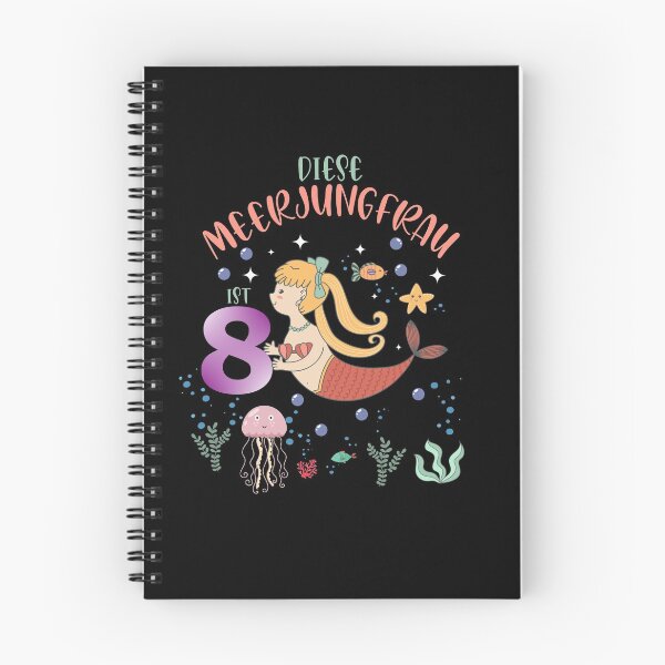 Item preview, 8th Birthday Mermaid 8 Years Gift Idea designed and sold by Ibu83.