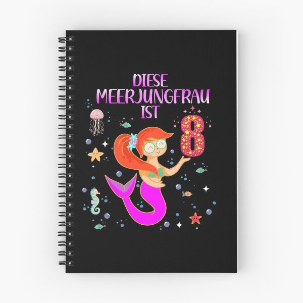 Item preview, 8th Birthday Mermaid 8 Years Girl designed and sold by Ibu83.