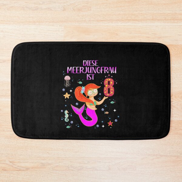 Item preview, 8th Birthday Mermaid 8 Years Girl designed and sold by Ibu83.