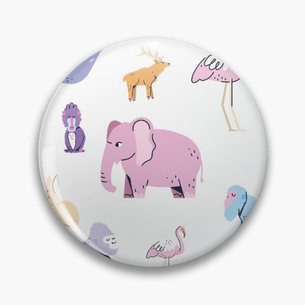 Item preview, Artisctic girly pattern  animals | Zoologist cute gift  designed and sold by chi vana.