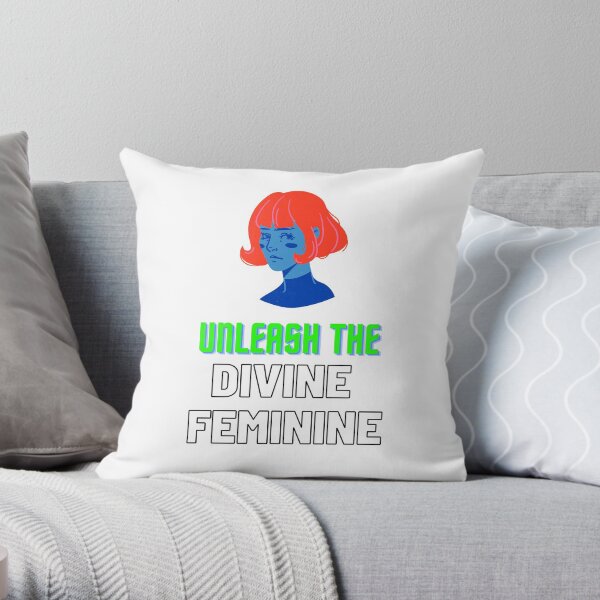 Divine Feminine Throw Pillow