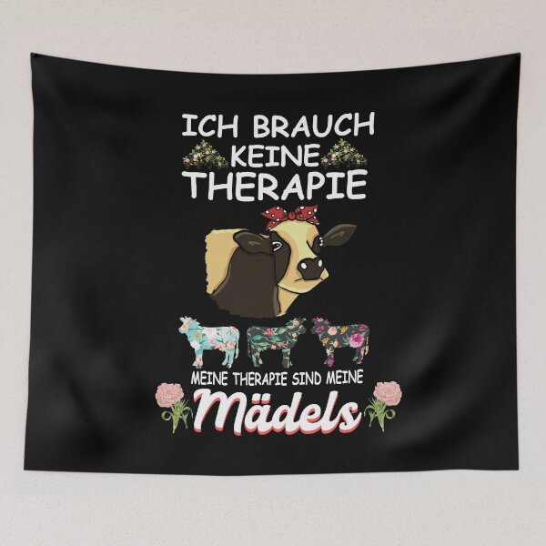 Item preview, Cows Girls Therapy Farmers Farmer Sayings designed and sold by Ibu83.