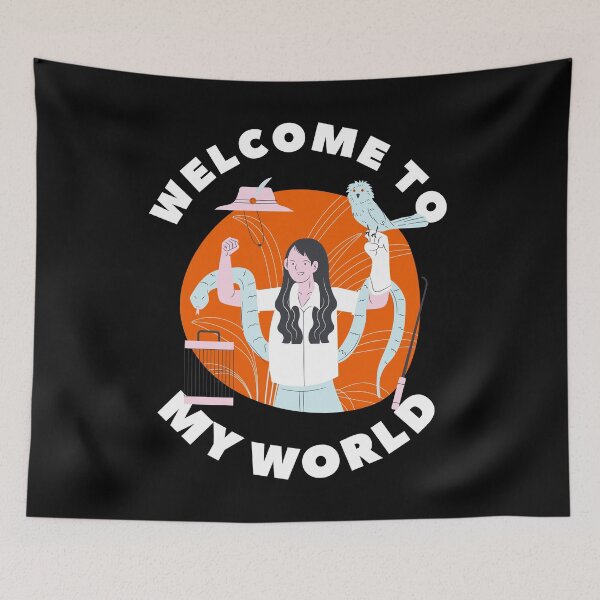 Item preview, Welcom to Zoologist world holding animals | funny gift idea  designed and sold by chi vana.