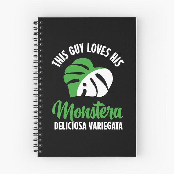 Item preview, This Guy Loves His Monstera Deliciosa Variegata designed and sold by designdistiller.